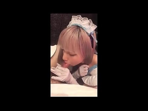 ❤️ Japanski idol [mayuka], kostim francuske sobarice, 1. dio, pušenje i drkanje losionom ❤❌ Porno na bs.liporno.ru ️❤